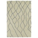 Kaleen Casablanca Collection Light Ivory Area Rug 4' x 6'