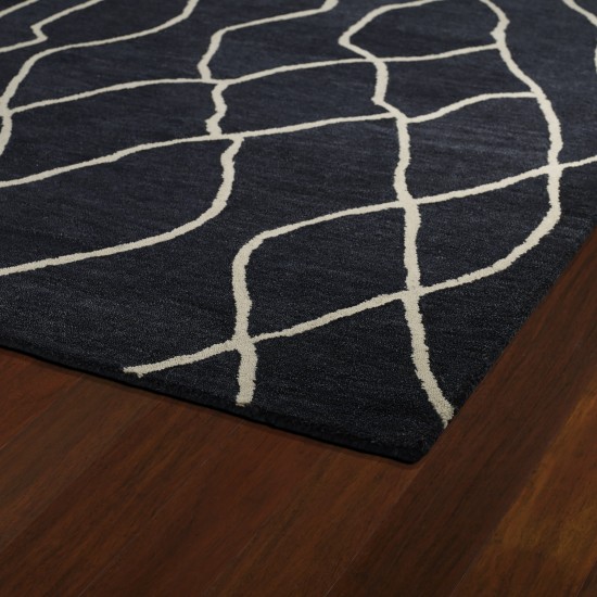 Kaleen Casablanca Collection Dark Charcoal Runner 2'6" x 8'