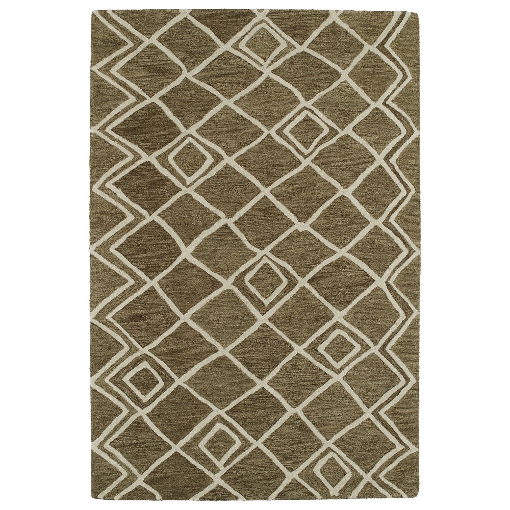 Kaleen Casablanca Collection Dark Brown Area Rug 4' x 6' Kaleen Casablanca Collection Dark Brown Area Rug 4' x 6'