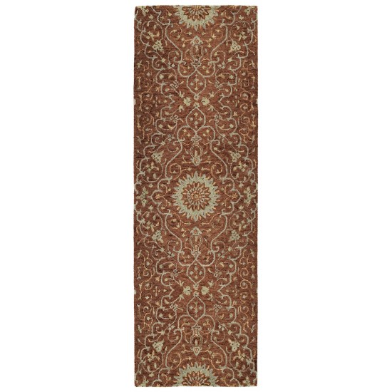 Kaleen Chancellor Collection Dark Brick Area Rug 10' x 14'