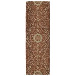 Kaleen Chancellor Collection Dark Brick Throw Rug 2' x 3'