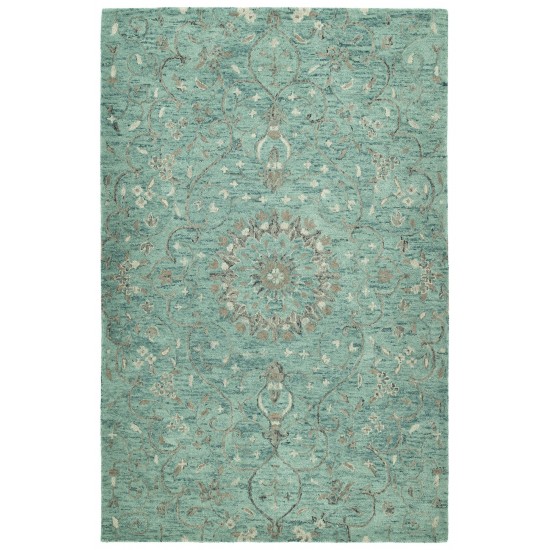 Kaleen Chancellor Collection Dark Turquoise Area Rug 10' x 14'