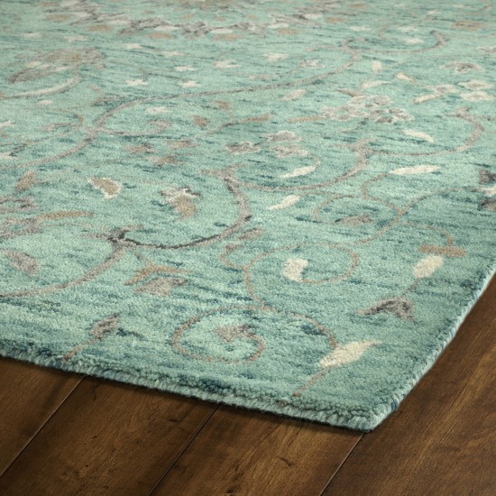 Kaleen Chancellor Collection Dark Turquoise Area Rug 10' x 14'