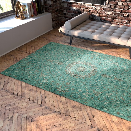 Kaleen Chancellor Collection Dark Turquoise Area Rug 10' x 14'