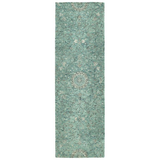 Kaleen Chancellor Collection Dark Turquoise Area Rug 10' x 14'