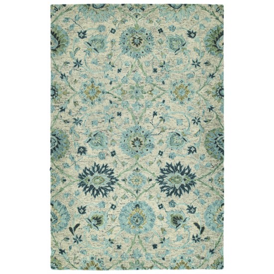 Kaleen Chancellor Collection Light Turquoise Area Rug 10' x 14'