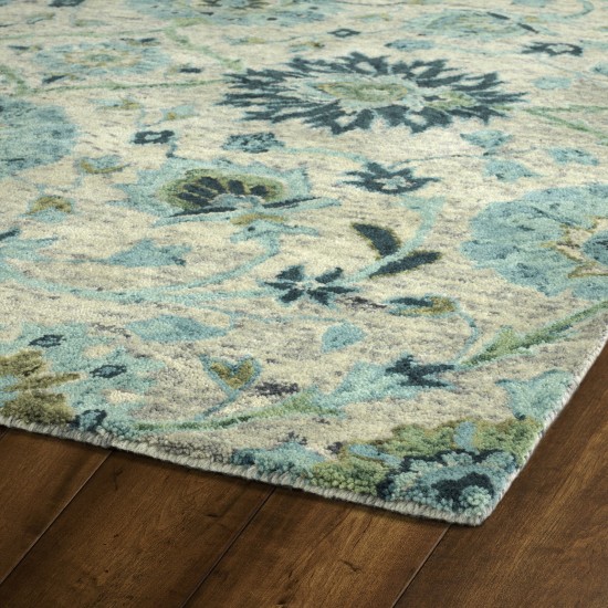 Kaleen Chancellor Collection Light Turquoise Area Rug 10' x 14'