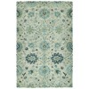 Kaleen Chancellor Collection Light Turquoise Throw Rug 2' x 3'