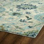 Kaleen Chancellor Collection Light Turquoise Throw Rug 2' x 3'