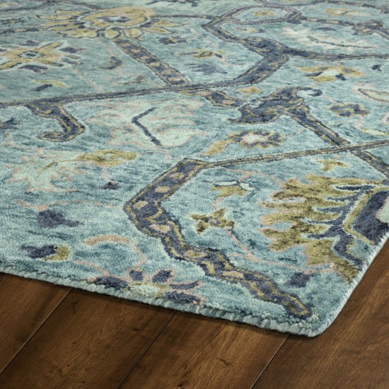 Kaleen Chancellor Collection Bright Blue Area Rug 10' x 14'