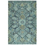 Kaleen Chancellor Collection Bright Blue Throw Rug 2' x 3'