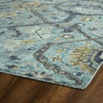 Kaleen Chancellor Collection Bright Blue Throw Rug 2' x 3'