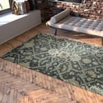 Kaleen Chancellor Collection CHA04-68 Graphite Area Rug 4' x 6'