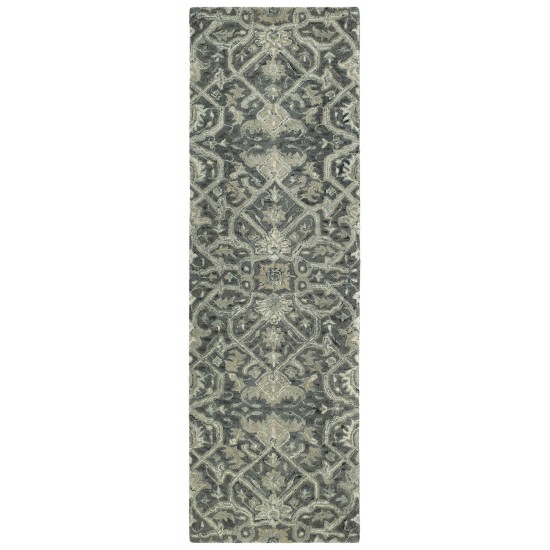 Kaleen Chancellor Collection CHA04-68 Graphite Area Rug 9' x 12'