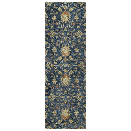 Kaleen Chancellor Collection Denim Brick Area Rug 10' x 14'