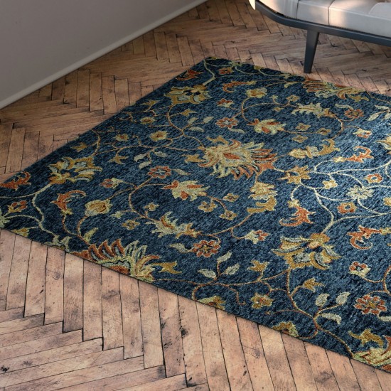 Kaleen Chancellor Collection Denim Brick Area Rug 10' x 14'