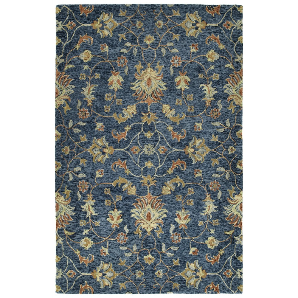 Kaleen Chancellor Collection Denim Brick Runner 2'6" x 8'