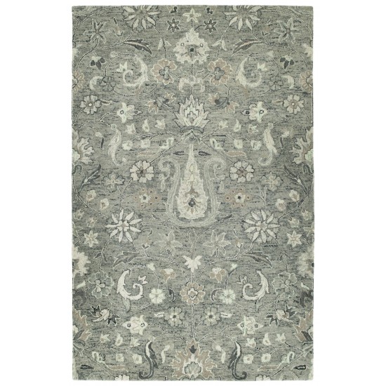 Kaleen Chancellor Collection Gray Surf Area Rug 10' x 14'