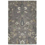 Kaleen Chancellor Collection Dark Lilac Throw Rug 2' x 3'