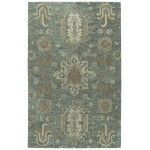 Kaleen Chancellor Collection Dark Pewter Green Runner 2'6" x 8'