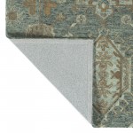 Kaleen Chancellor Collection Dark Pewter Green Runner 2'6" x 8'