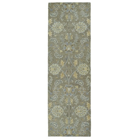 Kaleen Helena Collection Sage MilkChocolate Area Rug 10' x 14'