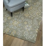 Kaleen Helena Collection Sage MilkChocolate Runner 2'6" x 12'