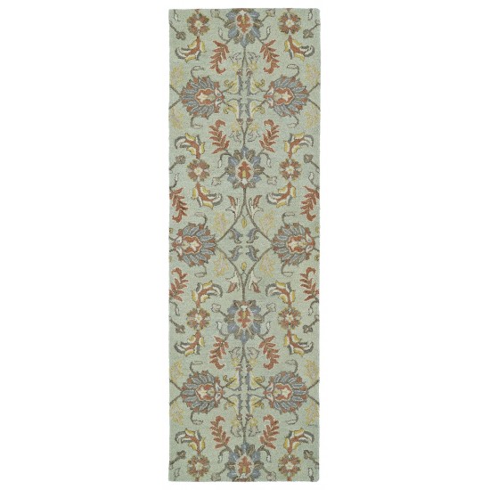 Kaleen Helena Collection Mint Beige Area Rug 10' x 14'