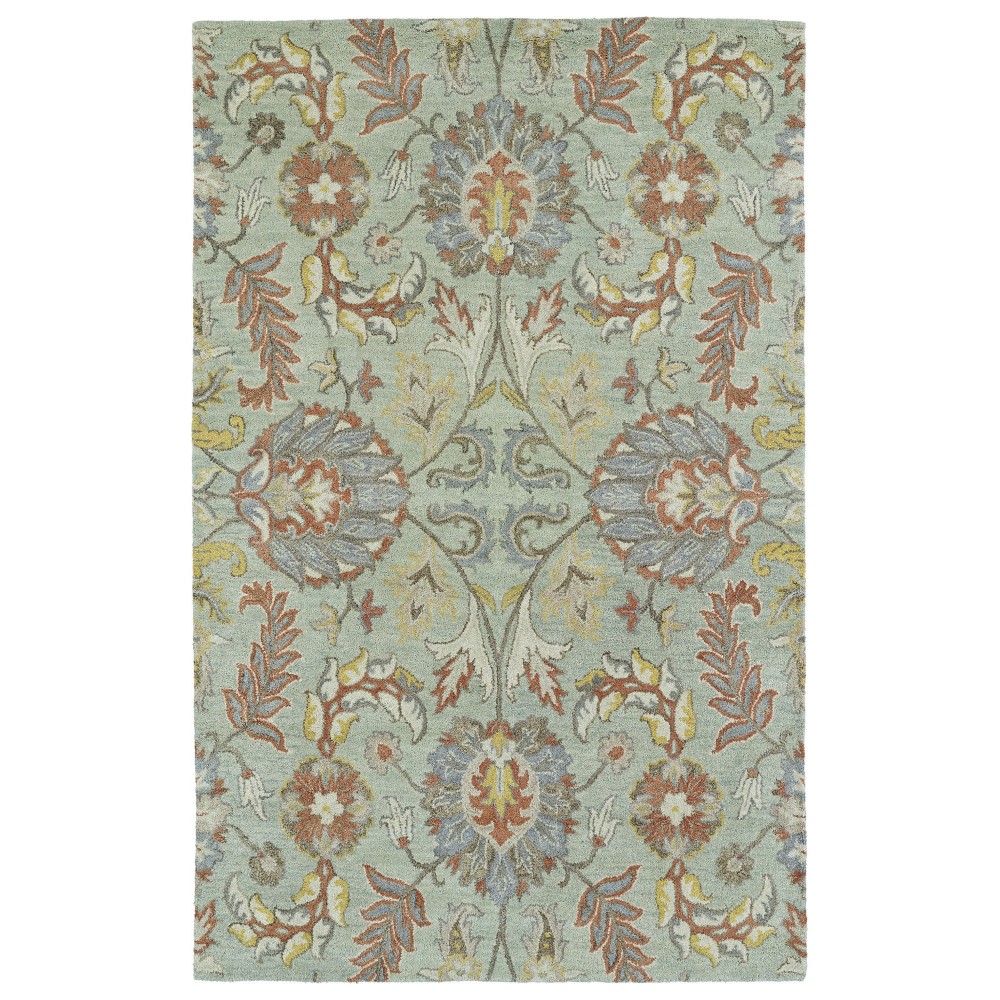 Kaleen Helena Collection Mint Beige Runner 2'6" x 8'