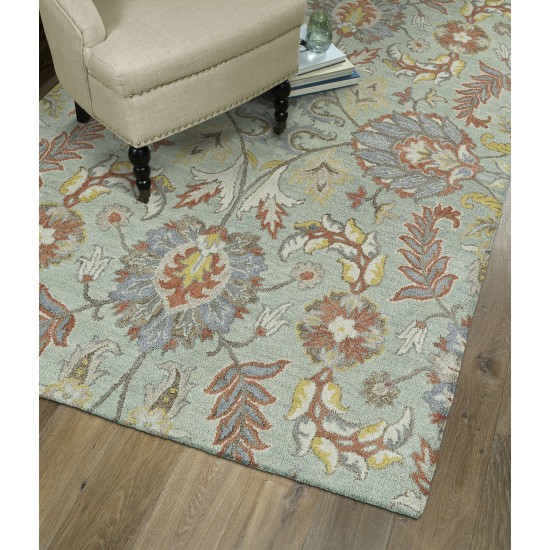 Kaleen Helena Collection Mint Beige Area Rug 8' x 10'