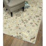 Kaleen Helena Collection Light Mushroom Area Rug 10' x 14'