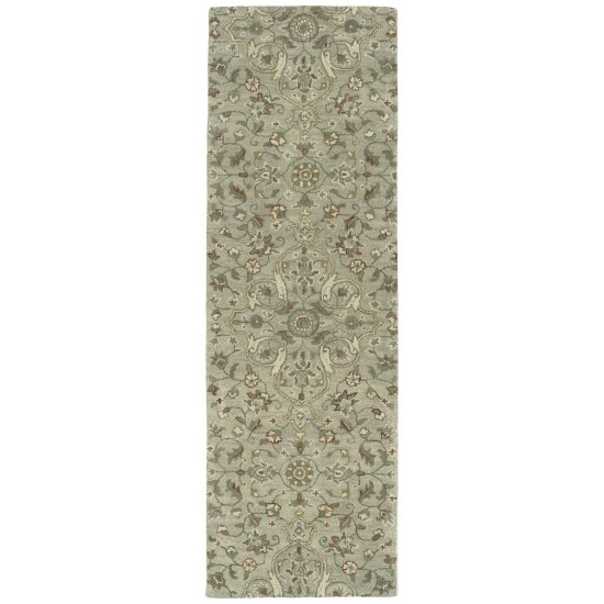 Kaleen Helena Collection Light Mushroom Runner 2'6" x 8'