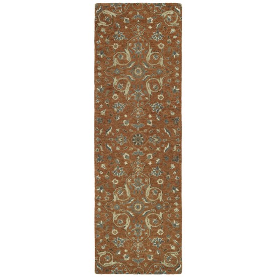 Kaleen Helena Collection Dark Paprika Area Rug 4' x 6'