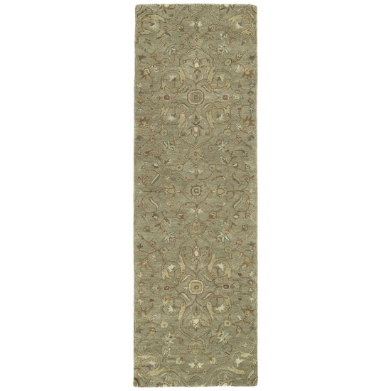 Kaleen Helena Collection Lt Brown Linen Area Rug 10' x 14'