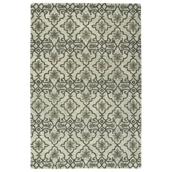 Kaleen Helena Collection Mint Gray Area Rug 10' x 14'