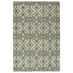 Kaleen Helena Collection Mint Gray Runner 2'6" x 12'