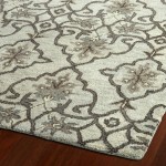 Kaleen Helena Collection Mint Gray Runner 2'6" x 8'