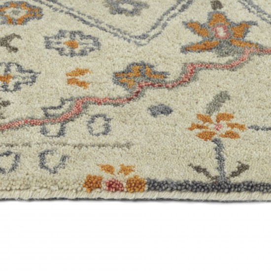 Kaleen Helena Collection Ivory Pink Area Rug 10' x 14'