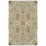 Kaleen Helena Collection Ivory Pink Area Rug 12' x 15'