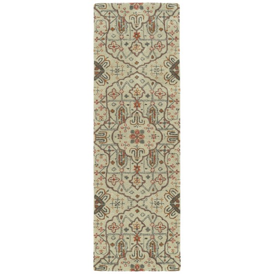 Kaleen Helena Collection Ivory Pink Area Rug 12' x 15'