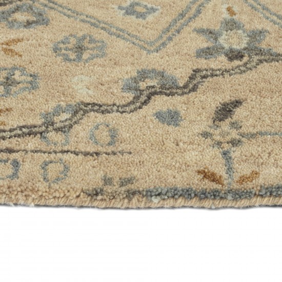 Kaleen Helena Collection Dark Salmon Throw Rug 2' x 3'