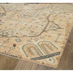 Kaleen Helena Collection Dark Salmon Throw Rug 2' x 3'