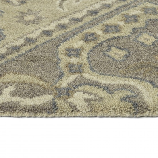 Kaleen Helena Collection Gray Taupe Area Rug 10' x 14'