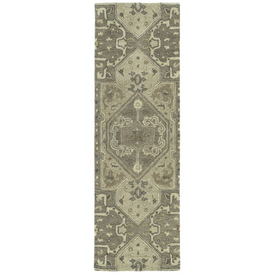 Kaleen Helena Collection Gray Taupe Area Rug 10' x 14'