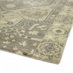 Kaleen Helena Collection Gray Taupe Runner 2'6" x 8'