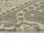 Kaleen Helena Collection Gray Taupe Runner 2'6" x 8'