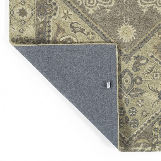 Kaleen Helena Collection Gray Taupe Runner 2'6" x 8'