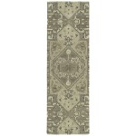 Kaleen Helena Collection Gray Taupe Runner 2'6" x 8'