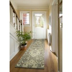 Kaleen Helena Collection Gray Taupe Runner 2'6" x 8'