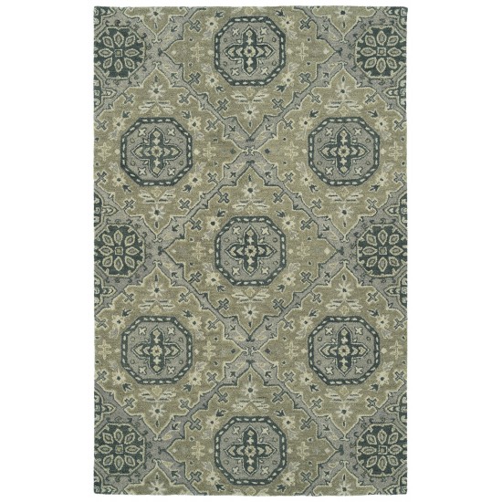 Kaleen Helena Collection Dark Fern Area Rug 10' x 14'